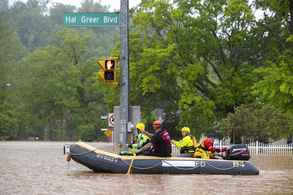 Huntington, WVa, sees severe floods for 2nd time in 9 months News